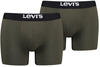 Levi's® Boxershorts MEN SOLID BASIC BOXER BRIEF ORGANIC CO 2er Pack (Set,...