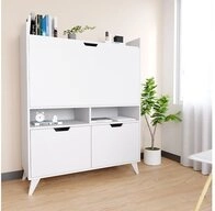 Vicco Regal-Schreibtisch Berdi, Wei&szlig;, 110 x 45 cm (1-St)