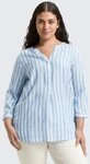 TOM TAILOR PLUS Langarmbluse Blusen & Shirts Plus Size - Henleybluse mit