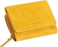 Mika G&uuml;rteltasche Geldb&ouml;rse Leder 11x9x3cm gelb
