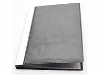 FolderSys Sichtbuch A4 schwarz mit Außentasche 30 Hüllen (25013-30)