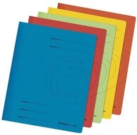 Herlitz Hefter 5 Herlitz Manila Karton Schnellhefter / DIN A4 / 5 verschiedene...