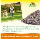 Neudorff Rasend&uuml;nger RasenD&uuml;nger Moos- & UnkrautStopp 5 kg, Feines Granulat...