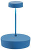 Zafferano LED Akku Tischleuchte Swap Mini in Blau 2,2W 183lm IP65 blau
