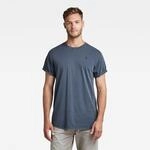 Kurzarmshirt G-STAR "Lash", Herren, Gr. XXL, blau (salute gd), Jersey,...