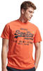 Superdry T-Shirt VINTAGE VL STORE CLASSIC TEE, orange