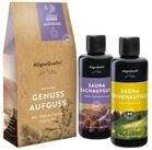 Allg&auml;uquelle Sauna-Aufgussset Bio Saunaaufguss Kleiner Genuss Saunaduft (2 x...