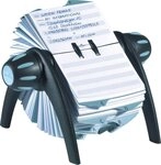 DURABLE Tagebuch Rotationskartei Telindex flip schwarz