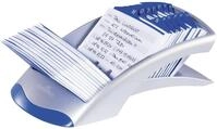 DURABLE Karteikarten Telindex desk silbergrau, f&uuml;r 500 Adress,- Telefonkarten