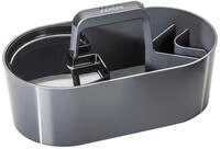 HAN Archivcontainer HAN 1200-19 Mobile Organisationsbox LOFT - 4 F&auml;cher, grau