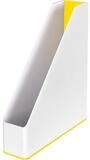 LEITZ Stehsammler LEITZ Stehsammler WOW Duo Colour, DIN A4, Polystyrol, gelb