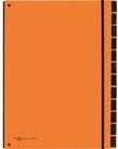 PAGNA Organisationsmappe Pagna Pultordner Trend 12 F&auml;cher orange