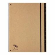 PAGNA F&auml;chermappe Pultordner Pur 44012-11 12F&auml;cher natur