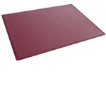 DURABLE Schreibtischunterlage Durable 722203 Schreibunterlage Rot, Transparent...