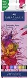 Faber-Castell Marker FABER-CASTELL Aqua Dual Marker Goldfaber Blumen 6 St&uuml;ck