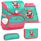 Belmil Schulranzen Compact ergonomisches Schulranzen-Set 4-teilig