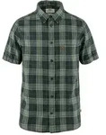 Fj&auml;llr&auml;ven Kurzarmhemd &Ouml;vik Travel Shirt SS blau L