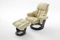 Robas Lund Relaxsessel CALGARY, inkl. Hocker, bis ca. 135&deg; verstellbar, ca.