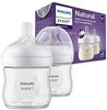 Philips AVENT Babyflasche Natural Response SCY900/02, 2 Stück, 125 ml, ab 0...