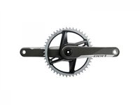 SRAM Fahrradkurbel SRAM RED AXS Kurbelgarnitur 172,5 mm DUB 46T - Leicht, steif...