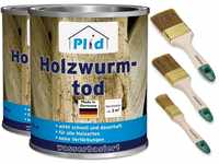 plid Holzwurm-Ex Premium Holzwurmtod Holzwurm-Ex Holzschutz Holzwurm Pinsel,