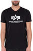 Alpha Industries T-Shirt ALPHA INDUSTRIES Men - T-Shirts Basic V-Neck T
