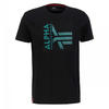Alpha Industries T-Shirt ALPHA INDUSTRIES Men - T-Shirts Logo Rubber T