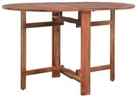 vidaXL Gartentisch, Klappbarer Outdoor Tisch 120 x 70 x 74 cm Akazienholz Massiv