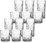 LEONARDO Gl&auml;ser-Set Limited Becherset 12er Set, 12-tlg., Glas wei&szlig;