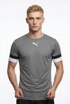 Fu&szlig;balltrikot PUMA "TEAMRISE JERSEY", Herren, Gr. XXL, grau (smoked pearl, puma