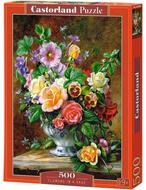 Castorland Puzzle Puzzle Blumen in einer Vase 500 Teile, Puzzleteile