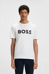 BOSS ORANGE T-Shirt Thinking mit gro&szlig;em BOSS Druck auf der Brust