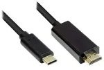 GOOD CONNECTIONS Alcasa GC-M0100 Videokabel-Adapter 1 m HDMI Typ A (Standard)...