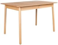 Zuiver Esstisch Esstisch GLIMPS von ZUIVER 120 x 80 ausziehbar Esche lackiert