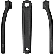 FSA Fahrradkurbel FSA Kurbelarme E-Bike f&uuml;r Bosch BNI 160 mm Schwarz - robuste