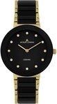 Jacques Lemans Keramikuhr Monaco 42-7K, Quarzuhr, Armbanduhr, Damenuhr, bis 10 bar