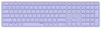 Rapoo E9800M Tastatur RF Wireless + Bluetooth QWERTZ Deutsch Lila (00220285) Tastatur