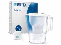 BRITA Wasserfilter Brita Wasserfilter-Kanne Aluna weiß 2,4L inkl. 1 Maxtra Pro