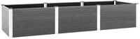 vidaXL Hochbeet Hochbeet Grau 300x100x54 cm WPC (1 St)