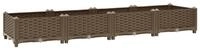 vidaXL Hochbeet, Kr&auml;uterhochbeet 160x40x23 cm Polypropylen