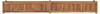 vidaXL Hochbeet Hochbeet 200x30x25 cm Massivholz Teak (1 St) braun 200 cm x 25...
