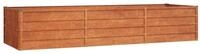 vidaXL Hochbeet, Kr&auml;uterhochbeet Rostig 240x80x45 cm Cortenstahl