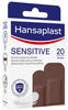 Hansaplast Wundpflaster Hansaplast Sensitive, Hautton Dunkel 20 Str. / 2 Gr.,...