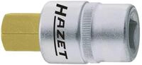 HAZET Steckschl&uuml;ssel, Schraubendreher-Einsatz 1/2" 10 x 52 mm Innensechskant