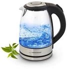 Esperanza Wasserkocher Glas Edelstahl Wasserkocher 1,7L 2200W LED Beleuchtung,...