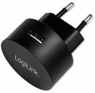 LogiLink LOGILINK USB-Lader PA0217, 2,1 A, schwarz USB-Ladeger&auml;t