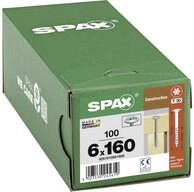 SPAX Schraube SPAX 0251010601605 Holzschraube 6 mm 160 mm T-STAR plus Stahl WIRO