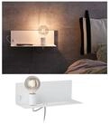 Paulmann Wandleuchte Devara max. 1x40W USBC 230V Metall, ohne Leuchtmittel, E27