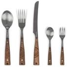Petromax Besteck-Set Edelestahl-Besteck-Set 5 teilig (5-tlg),