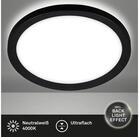 Briloner Leuchten Deckenleuchte LED Deckenlampe Panel Slim Ultraflach Backlight